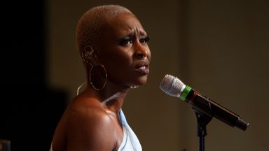 Cynthia Erivo performing at the Ravinia Festival in Chicago in July 2021. Pic: Patrick Gipson